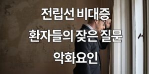 전립선 비대증 환자들의 잦은 질문과 악화요인