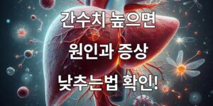 간수치 높으면, 원인과 증상 낮추는법을 확인하자!